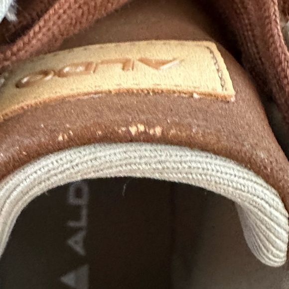 Gently used ALDO HIGH TOP LACEUP SNEAKERS - Picture 5 of 14